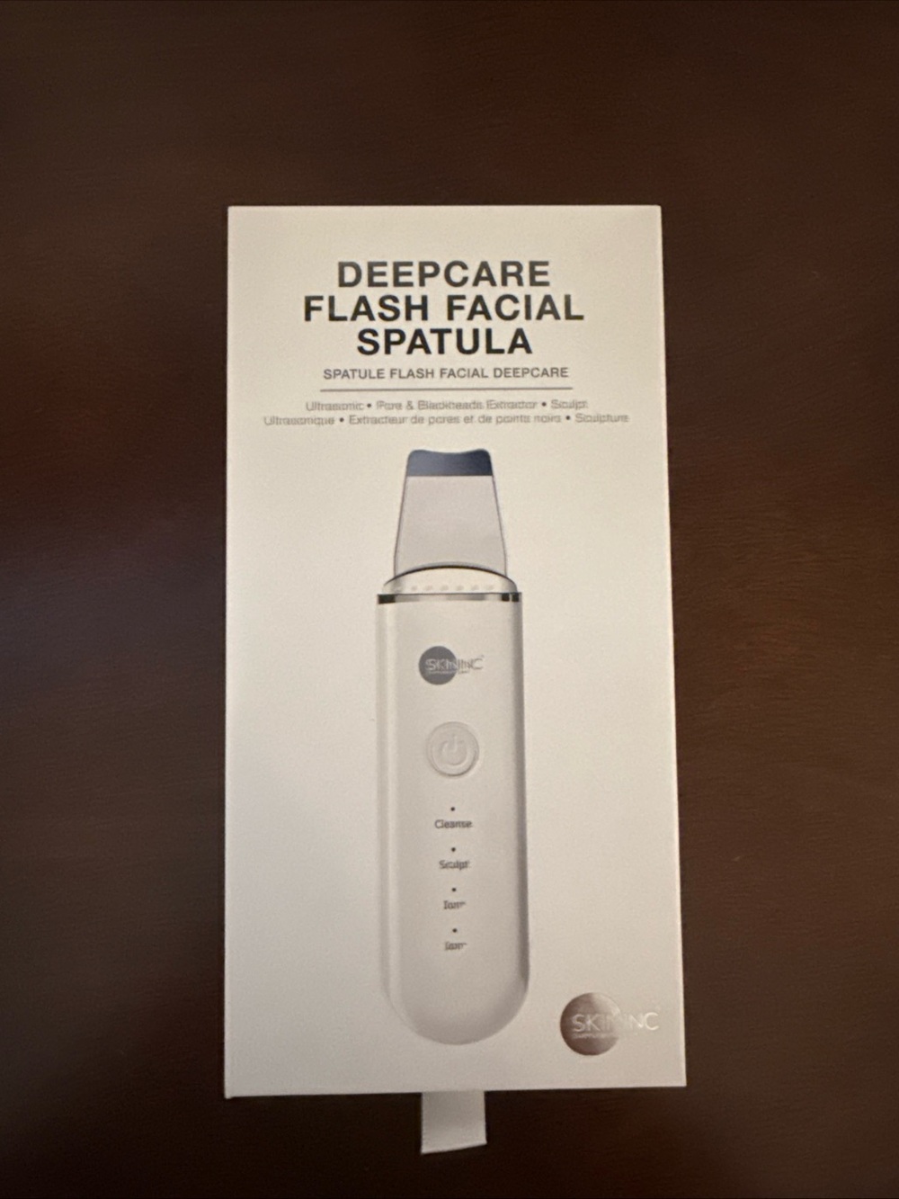 Skin Inc Deepcare Flash Facial Spatula - Brand New In Box